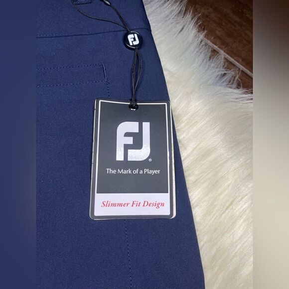 FootJoy Navy slimmer fit performance pants sz 35X33 - Picture 5 of 10
